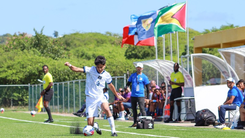 La Selecta Sub 17 de El Salvador goleó 7-0 a Islas Turcas y Caicos