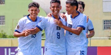 La Selecta Sub 17 de El Salvador goleó 7-0 a Islas Turcas y Caicos