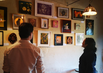 Exposición con aroma a café