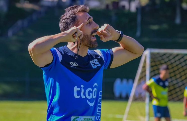 Para David Dóniga, el partido entre El Salvador y Costa Rica, será su segundo al frente de la Selecta y solo piensa en ganar. Foto Cortesía La Selecta