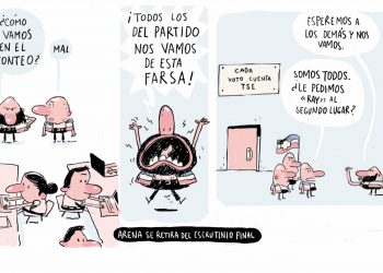 ARENA se retira del escrutinio final