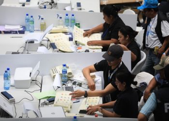500 fiscales garantizan la transparencia del escrutinio