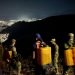 Un incendio consume fauna y flora en el cerro Santa Lucía, de Santa Ana