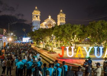 Embellecen el centro histórico de Juayúa