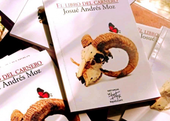 Andrés Moz fue el primer invitado en Cabeza de libro