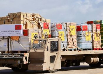 Marruecos despliega operativo con ayuda alimentaria para la población palestina de Gaza