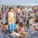 Millares de turistas asistieron a las playas