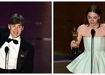 Cillian Murphy y Emma Stone se alzan como mejores actores en los Premios Óscar 2024