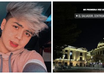 Celebridad de TikTok destaca instalaciones de BINAES y ambiente en Centro Histórico de San Salvador