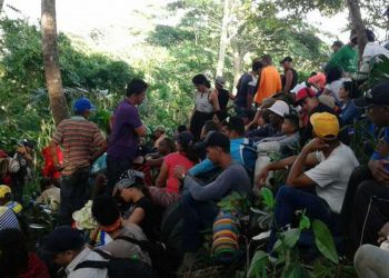 Riña termina con incendio de albergue de migrantes en selva de Panamá