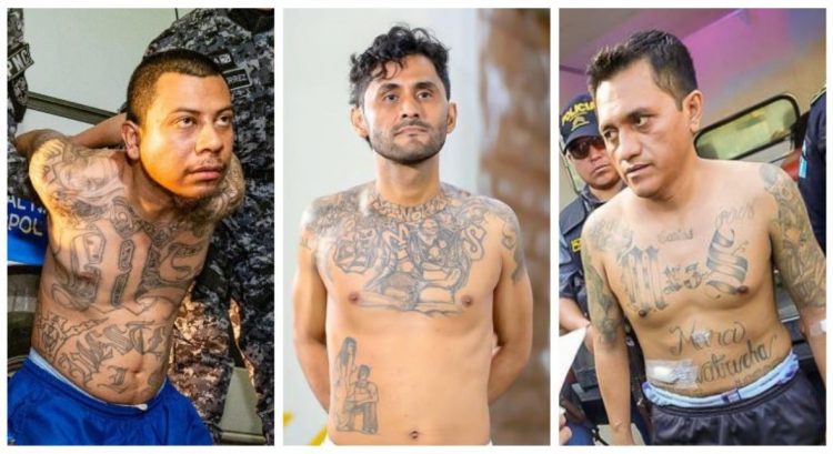 Los criminales capturados tienen amplio historial delincuencial, según dieron a conocer las autoridades. Fotos PNC