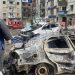 Tres muertos y 12 heridos por bombardeos rusos