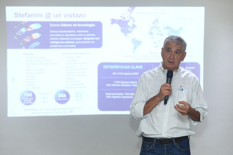 Marco Stefanini, CEO de Stefanini Group, presentó los avances de la compañía en la región.