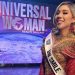Andrea Morán recibió premio a Mejor Sonrisa en el Universal Woman 2024