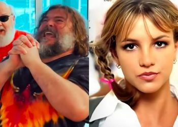 VIDEO: Jack Black se roba el show con un cover de un éxito de Britney Spears