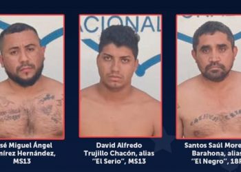 Cinco pandilleros fueron capturados tras ser deportados de Estados Unidos