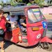 En Ahuachapán los mototaxis ofrecieron transporte gratis