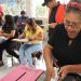 Alta participación de salvadoreños se registra en el centro de votación de la avenida Olímpica