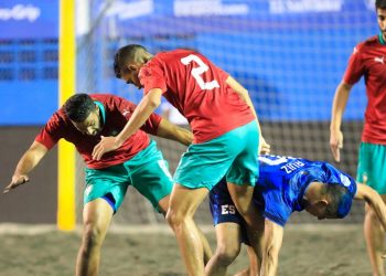 Marruecos impuso su bandera en la arena del estadio Costa del Sol