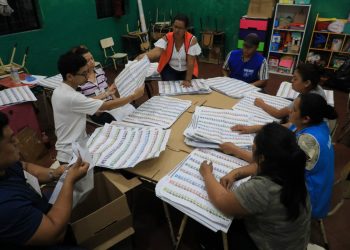 Conteo de votos inició sin contratiempos ni inconvenientes