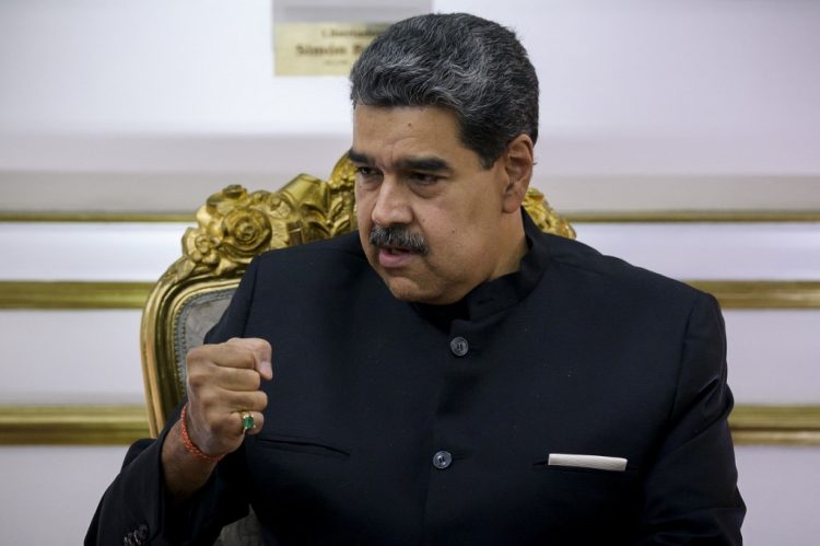 El presidente Nicolás Maduro presionó a Ecuador  para libertad al exvicepresidente Jorge Glas. Foto AFP.