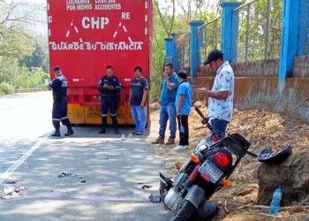 Imprudencia vial ocasiona accidente que dejó un menor de edad gravemente lesionado