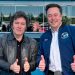 Javier Milei sostuvo reunión con Elon Musk