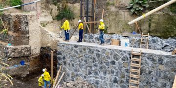 Obras Públicas realizó trabajos de mitigación en colonia El Bosque, en San Salvador