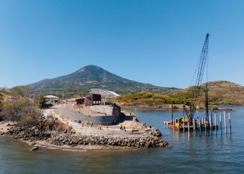 Avanza la construcción de tres muelles en el Golfo de Fonseca