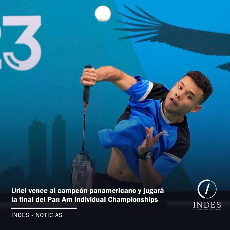 La final del evento clasificatorio a París 2024 que se juega en Guatemala, tendrá como protagonista a Uriel Canjura. Foto/INDES