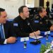 Gabinete de Seguridad comparte experiencia en combate al crimen con representantes de Guatemala y Honduras