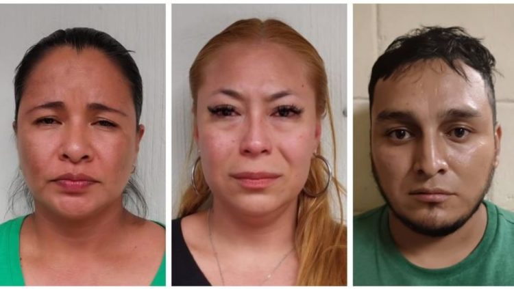 Los imputados son acusados de tráfico ilícito de droga. Fotos PNC