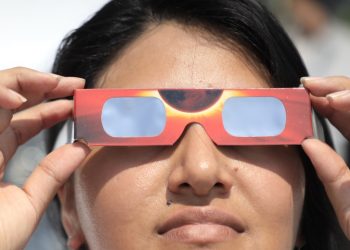 Así se vivió el eclipse en El Salvador