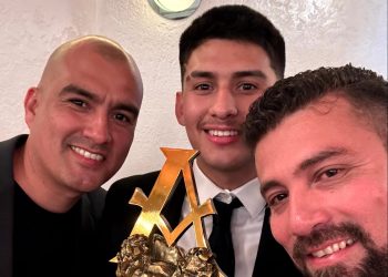 Sammy Contreras recibió premio «Promesa Juvenil con Actitud»
