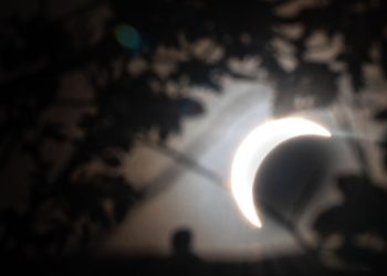 Eclipse total del Sol recorrió América del Norte