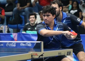 Medalla de plata en dobles masculino para El Salvador