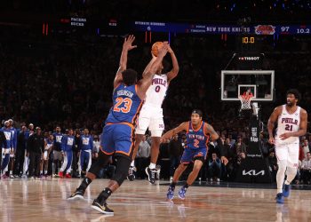 La magia anotadora de Maxey mantiene vivos a los Sixers ante Knicks
