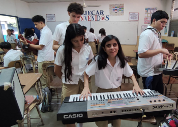 Estudiante de San Miguel no conoce de límites para salir adelante
