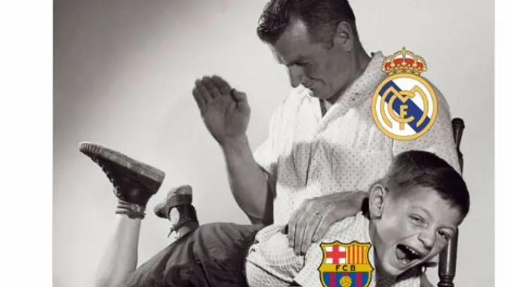 mejores memes goleada real madrid barcelona crueldad xavi 97