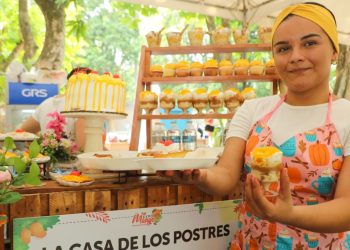 Turistas disfrutan de la Expo Mango en parque recreativo Ichanmichen