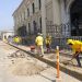Obras Públicas renueva el perímetro del Palacio Nacional