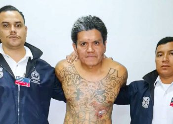 PNC captura a peligroso pandillero de la MS que fue deportado de España
