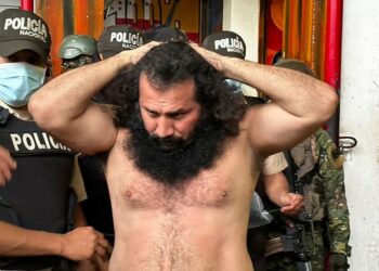 Policía de Ecuador captura a pareja del prófugo jefe de banda narco