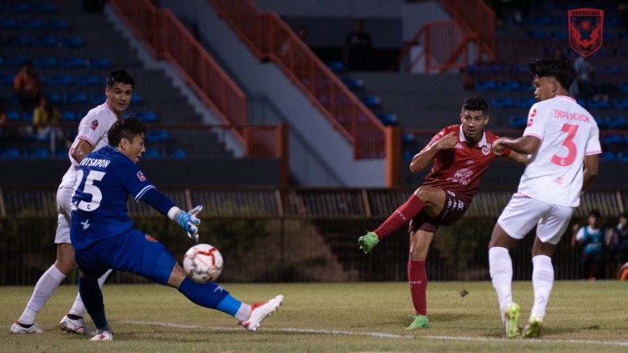 Nelson Bonilla se reencontró con el gol en Tailandia