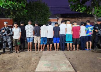 Policía ha detenido a 14 remanentes de pandillas que intentaban reclutar jóvenes