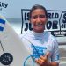 Julissa Moody brilló en el ISA World Junior Surfing Championship
