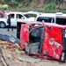 Vuelco de pick up deja un lesionado