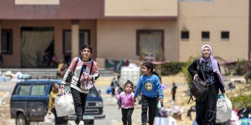 600,000 niños en Rafah se exponen a una catástrofe