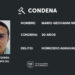 Imponen 20 años de cárcel a marero prófugo por homicidio