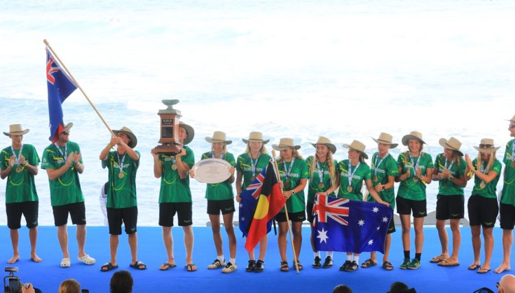Australia se llevó los máximos honores en el ISA World Junior Surfing Championship 2024. Fotos/Sofía Mazariego